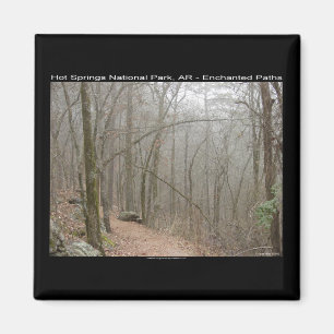 Hot Springs National Park, AR - Verzauberte Wege Magnet