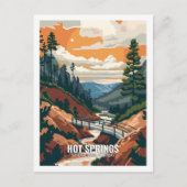 Hot Springs National Park Arkansas USA Postkarte (Vorderseite)