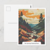 Hot Springs National Park, Arkansas USA Postkarte (Vorne/Hinten)