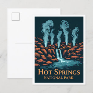 Hot Springs National Park Arkansas USA Travel Postkarte