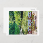 HOT SPRINGS NATIONAL PARK - ARKANSAS VEREINIGTE ST POSTKARTE (Vorne/Hinten)