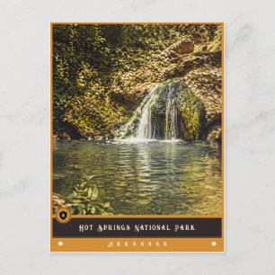 Hot Springs National Park   Arkansas Vintage Postkarte