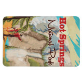 Hot Springs National Park Reiseplakat Magnet (Horizontal)