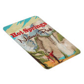 Hot Springs National Park Reiseplakat Magnet (Rechte Seite)