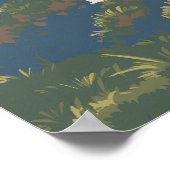 Hot Springs National Park Reiseplakat Poster (Ecke)