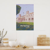 Hot Springs National Park Reiseplakat Poster (Küche)