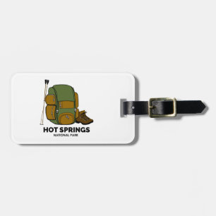 Hot Springs National Park Rucksack Gepäckanhänger