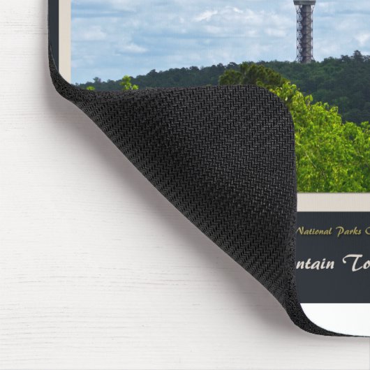 Hot Springs National Park Tower Centennial Ed Mousepad (Ecke)