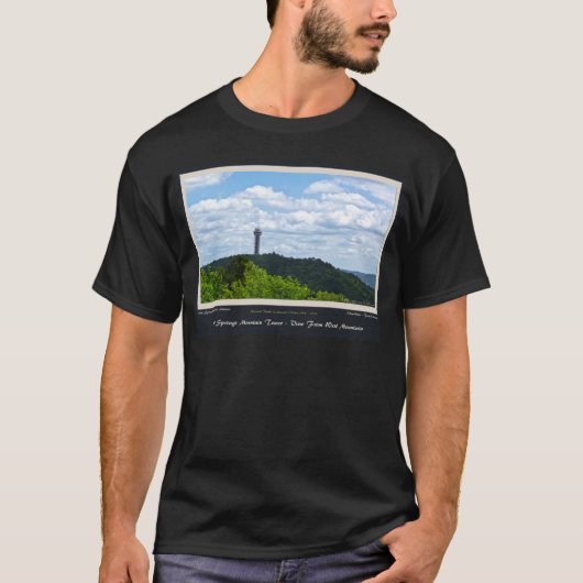 Hot Springs National Park Tower Centennial Ed T-Shirt (Vorderseite)
