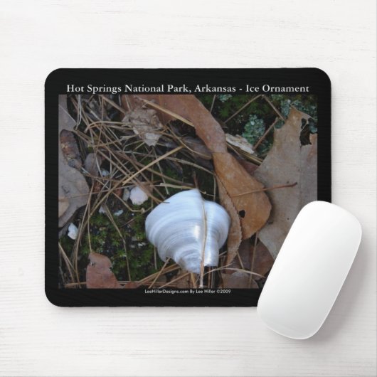 Hot Springs Nationalpark, AR - Eisschmuck - Gesche Mousepad (Mit Mouse)