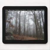 Hot Springs Nationalpark, AR Silent Mist Geschenke Mousepad (Vorne)