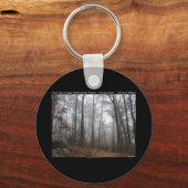 Hot Springs Nationalpark, AR Silent Mist Geschenke Schlüsselanhänger (Vorderseite)