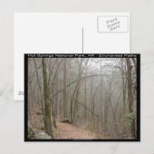 Hot Springs Nationalpark, AR - verzauberte Wege Postkarte (Vorne/Hinten)