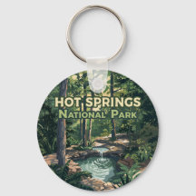 Hot Springs Nationalpark Arkansas Retro