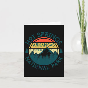 Hot Springs Nationalpark Arkansas Wandern Karte
