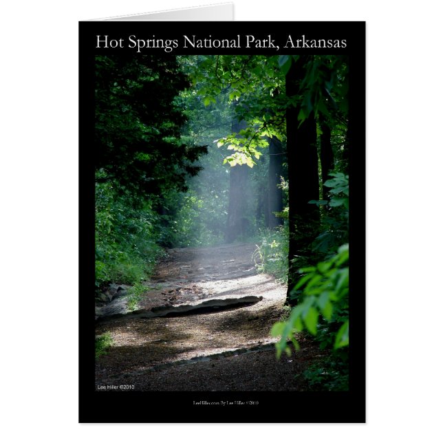 Hot Springs Nationalpark Tote Haupttracht Geschenk (Vorne)