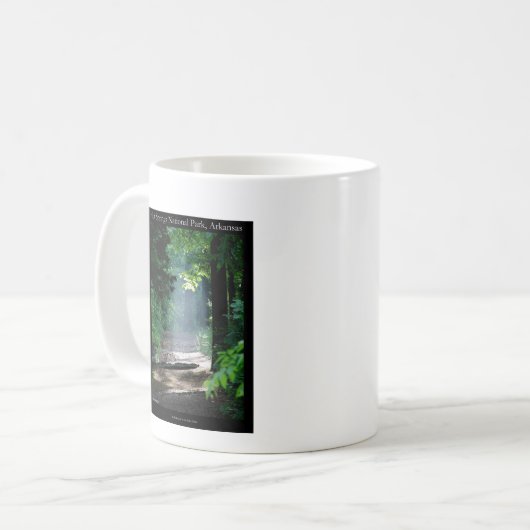 Hot Springs Nationalpark Tote Haupttracht Geschenk Kaffeetasse (Vorderseite Links)
