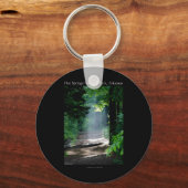 Hot Springs Nationalpark Tote Haupttracht Geschenk Schlüsselanhänger (Vorderseite)