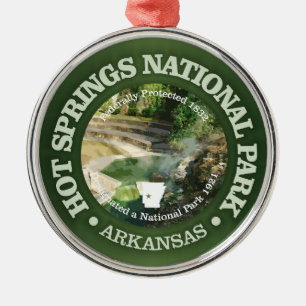 Hot Springs NP2 Ornament Aus Metall