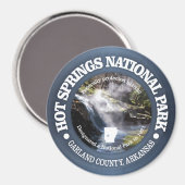 Hot Springs NP Magnet (Vorderseite/Rückseite)