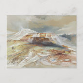 Hot Springs of Gardiner's River, Yellowstone Postkarte (Vorderseite)