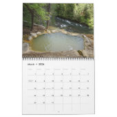 HOT SPRINGS OF THE WEST Calendar Kalender (Mär 2026)