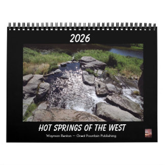 HOT SPRINGS OF THE WEST Calendar Kalender