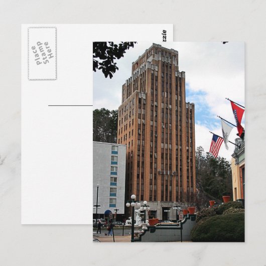 Hot Springs Postcard Postkarte (Vorne/Hinten)