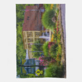 Hot Springs Roundabout Painterly Geschirrtuch (Vertikal)