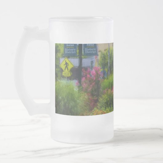 Hot Springs Roundabout Painterly Mattiert Glass Be Mattglas Bierglas (Links)