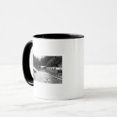 Hot Springs Sol Duc, Schwimmbad Fotografie Tasse (Vorderseite Links)