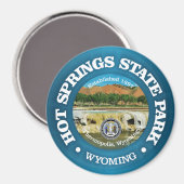 Hot Springs SP Magnet (Vorderseite/Rückseite)