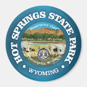 Hot Springs SP Magnet (Vorne)