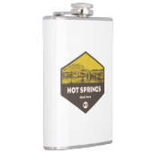 Hot Springs Staat Park Wyoming Flachmann (Rechts)