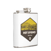 Hot Springs Staat Park Wyoming Flachmann (Rechts)