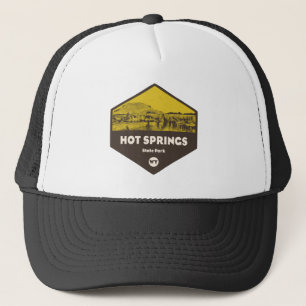 Hot Springs Staat Park Wyoming Truckerkappe