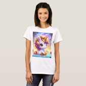 Hot Springs Unicorn Basic-T - Shirt (Vorne ganz)