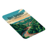 Hot Springs USA Magnet (Rechte Seite)