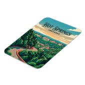 Hot Springs USA Magnet (Linke Seite)