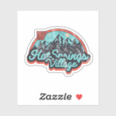 Hot Springs Village, Arkansas Sticker (Blatt)