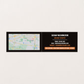 Hot Stone, Massage Therapeut, Loyalität des Salons Visitenkarten (Innenseite Aufgefaltet)