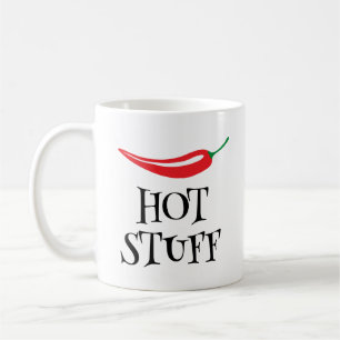 Hot Stube lustig würzig Cayenne Chili Pfeffer Kaffeetasse
