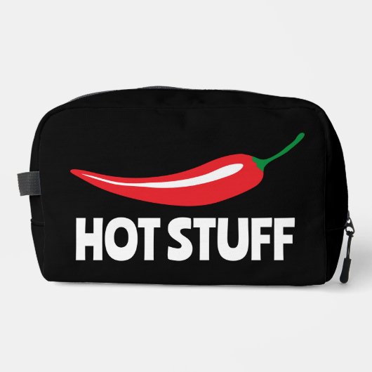Hot Stube lustig würzig Cayenne Chili Pfeffer Waschbeutel (Vorderseite)