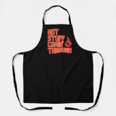 Hot Stuck kommt durch den sonnigen barbeque Vater Schürze (Vorderseite)
