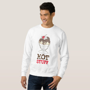 HOT STUFF Eiscreme Hot Fudge Sundae Sweatshirt