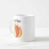 Hot Stuff Funny Red Hot Chili Pfeffer Puff Kaffeetasse (Vorderseite Links)