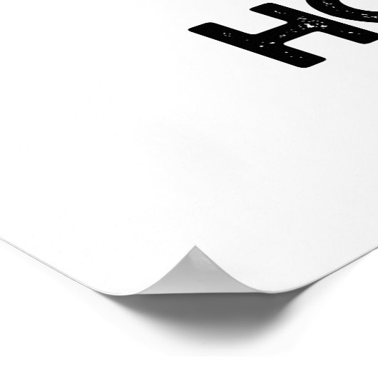 Hot Stuff Funny Sun Pub Poster (Ecke)