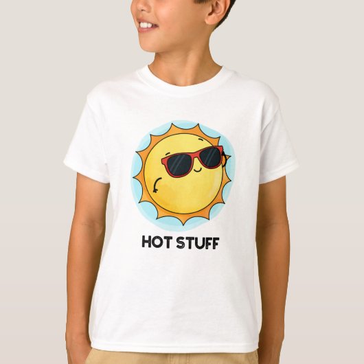 Hot Stuff Funny Sun Pub T-Shirt (Vorderseite)