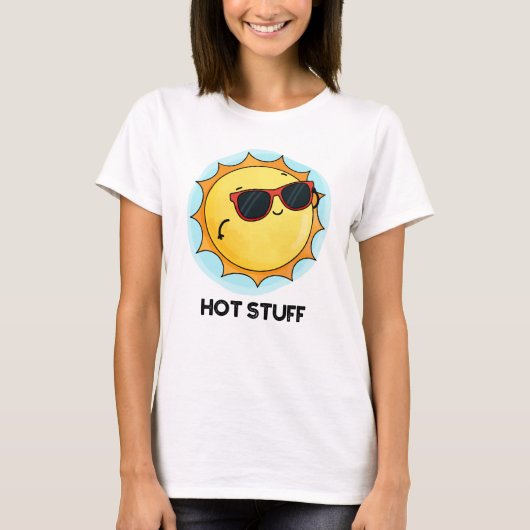 Hot Stuff Funny Sun Pub T-Shirt (Vorderseite)