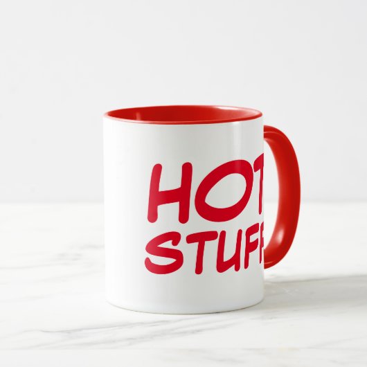 HOT STUFF KAFFEE MUGS TASSE (VorderseiteRechts)